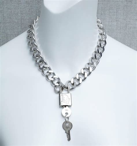 2018 dior lock necklace|dior lock necklace lisa rinna.